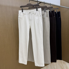 秋冬 Loro Piana🔥秋冬官网新款男士休闲长裤,高密斜纹面料,触感细腻挺括,抗皱易打理。经典五袋裤型,前袋金属三角 秋冬 Loro Piana🔥秋冬官网新款男士休闲长裤,高密斜纹面料,触感细腻挺括,抗皱易打理。经典五袋裤型,前袋金属三角