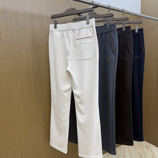 秋冬 Loro Piana 🔥🔥高端品质 26fw男士抽绳休闲裤 甄选细腻针织混纺面料,触感软糯丰盈,垂坠感优秀。针织松 秋冬 Loro Piana 🔥🔥高端品质 26fw男士抽绳休闲裤 甄选细腻针织混纺面料,触感软糯丰盈,垂坠感优秀。针织松