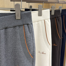 秋冬 Loro Piana 🔥🔥高端品质 26fw男士抽绳休闲裤 甄选细腻针织混纺面料,触感软糯丰盈,垂坠感优秀。针织松 秋冬 Loro Piana 🔥🔥高端品质 26fw男士抽绳休闲裤 甄选细腻针织混纺面料,触感软糯丰盈,垂坠感优秀。针织松