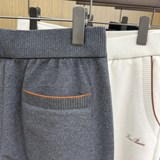 秋冬 Loro Piana 🔥🔥高端品质 26fw男士抽绳休闲裤 甄选细腻针织混纺面料,触感软糯丰盈,垂坠感优秀。针织松 秋冬 Loro Piana 🔥🔥高端品质 26fw男士抽绳休闲裤 甄选细腻针织混纺面料,触感软糯丰盈,垂坠感优秀。针织松