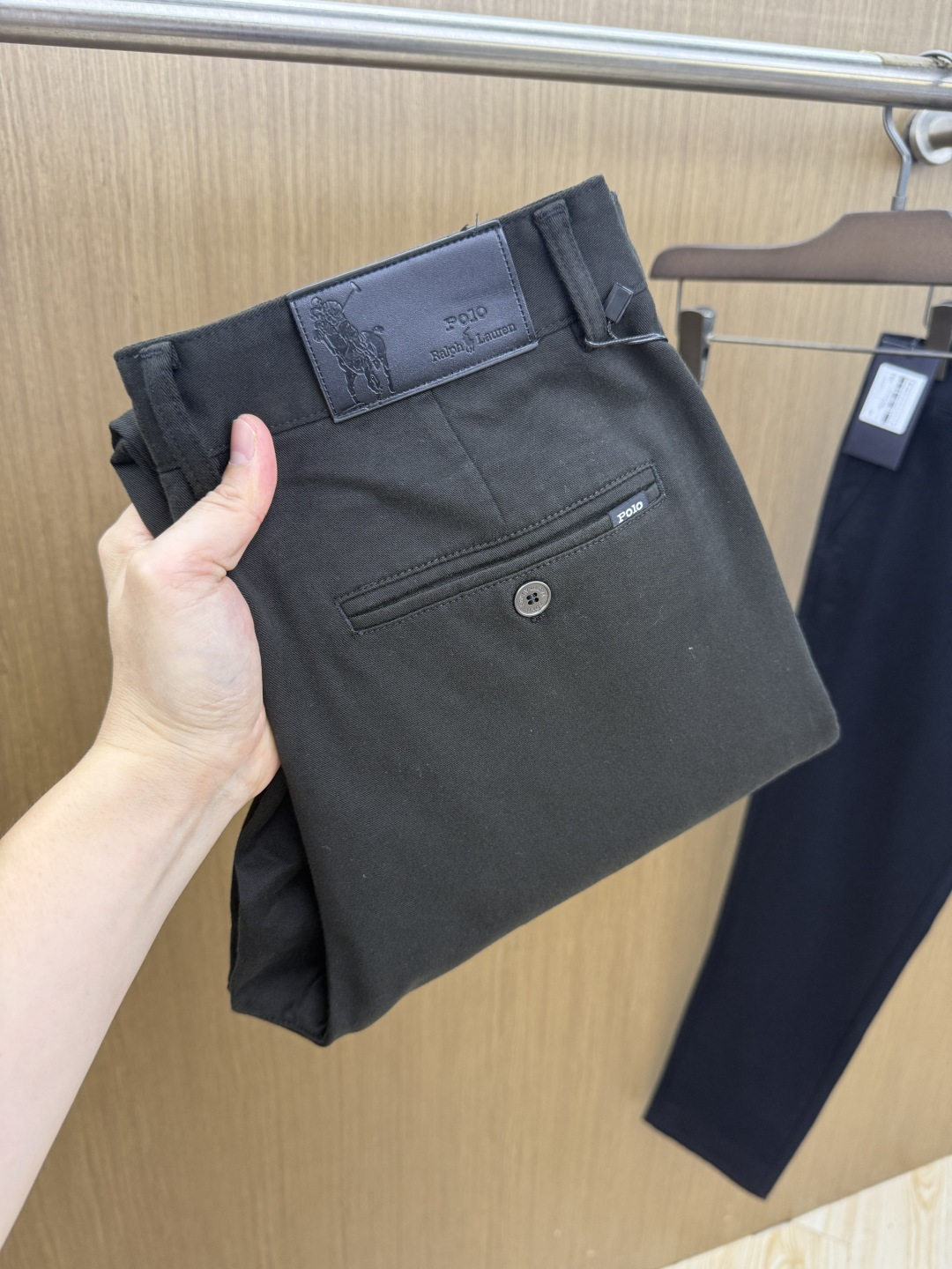 秋冬 Polo 🔥🔥高端定制 26ss秋冬新品轻奢休闲西裤  官网同步发售，裤身工艺设计，客供辅料、高定棉麻面料，代工厂
