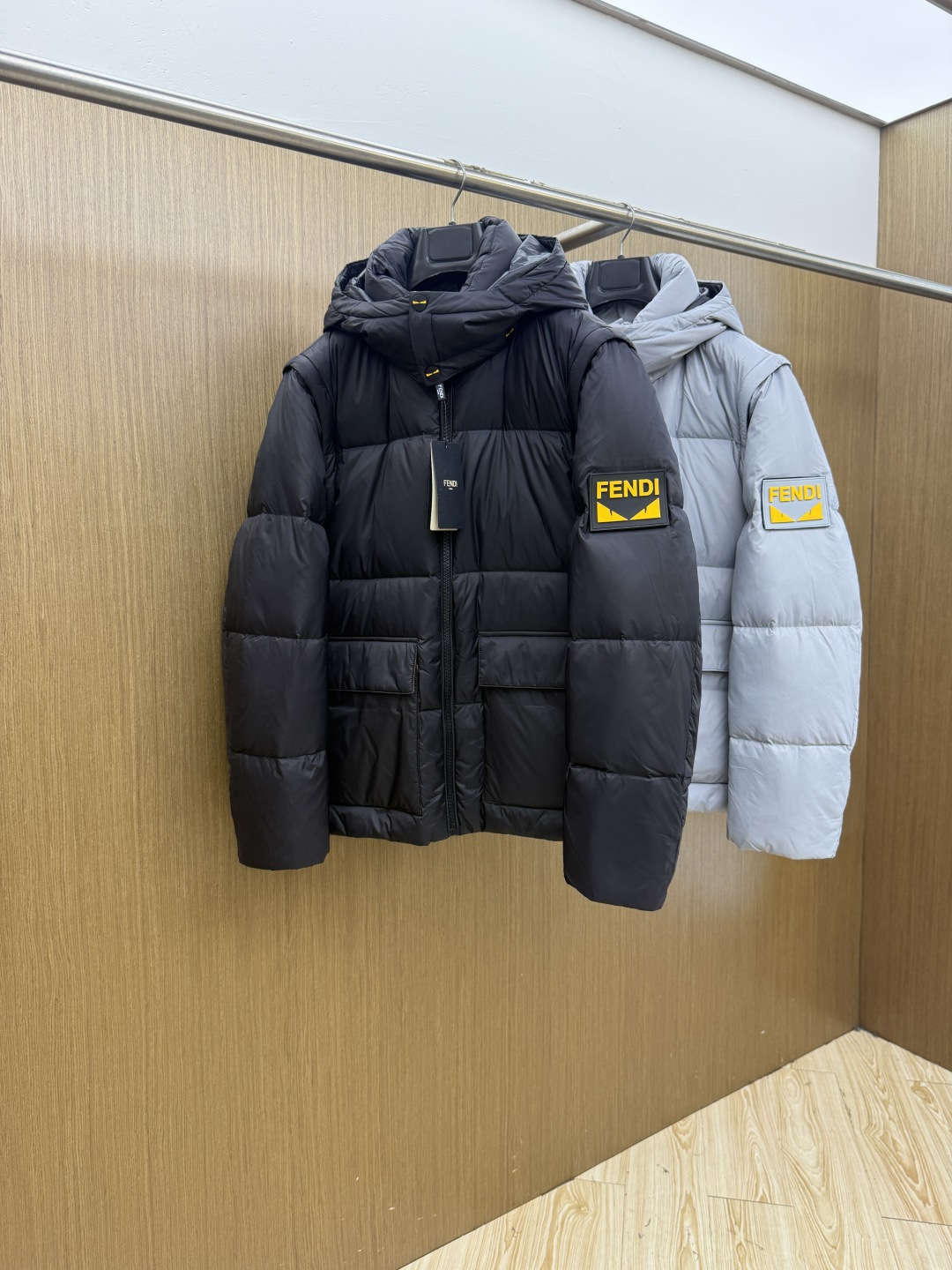秋冬 FD 🔥SS秋冬最新款时尚休闲款羽绒服外套.高端90#白鸭绒填充。处处细节显工艺足够的高级   结构性剪裁的设计改
