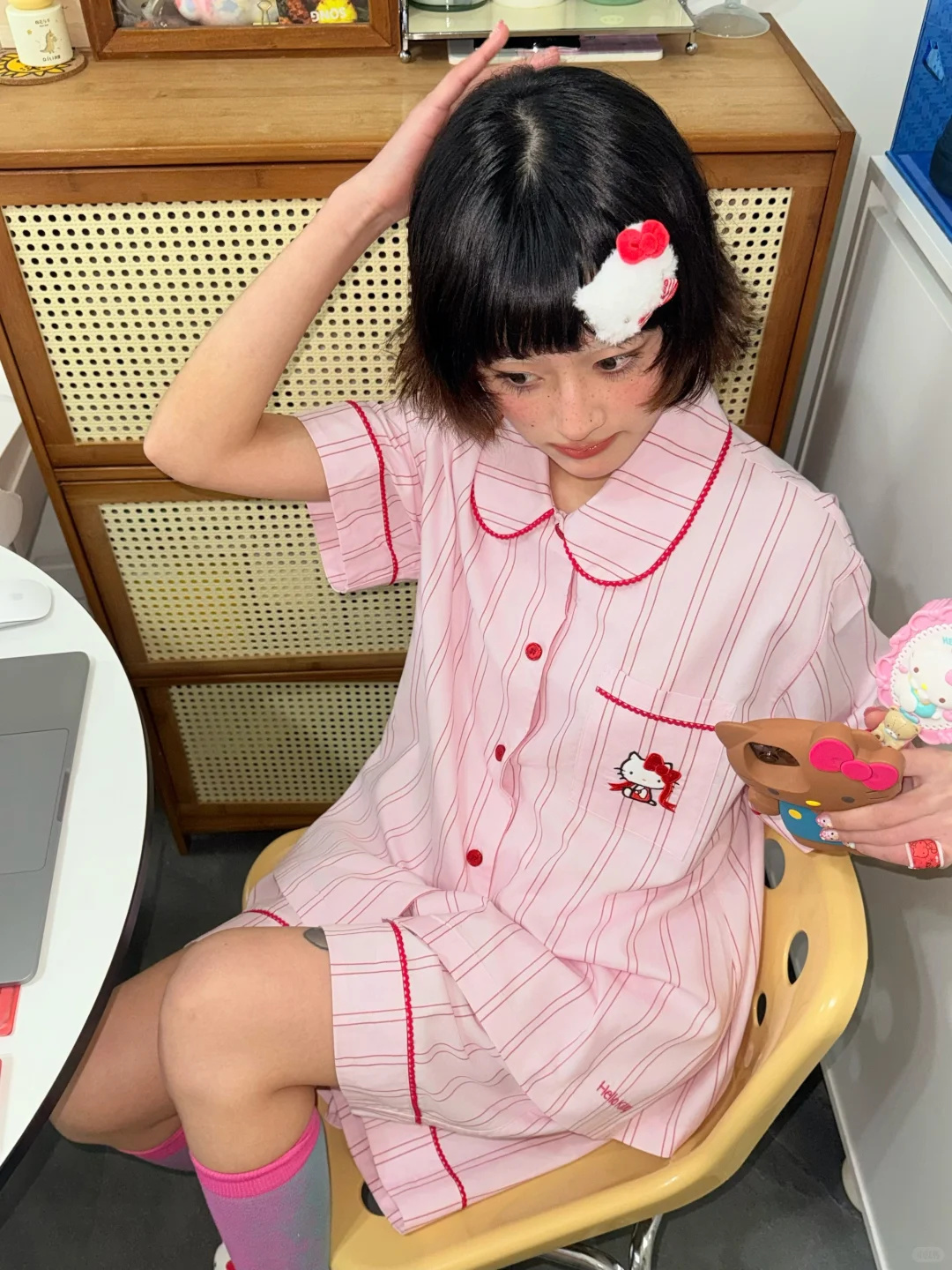芬迪 Fendi 经典高奢皮具手袋托特包斜挎包女包 #A2D0847B 2