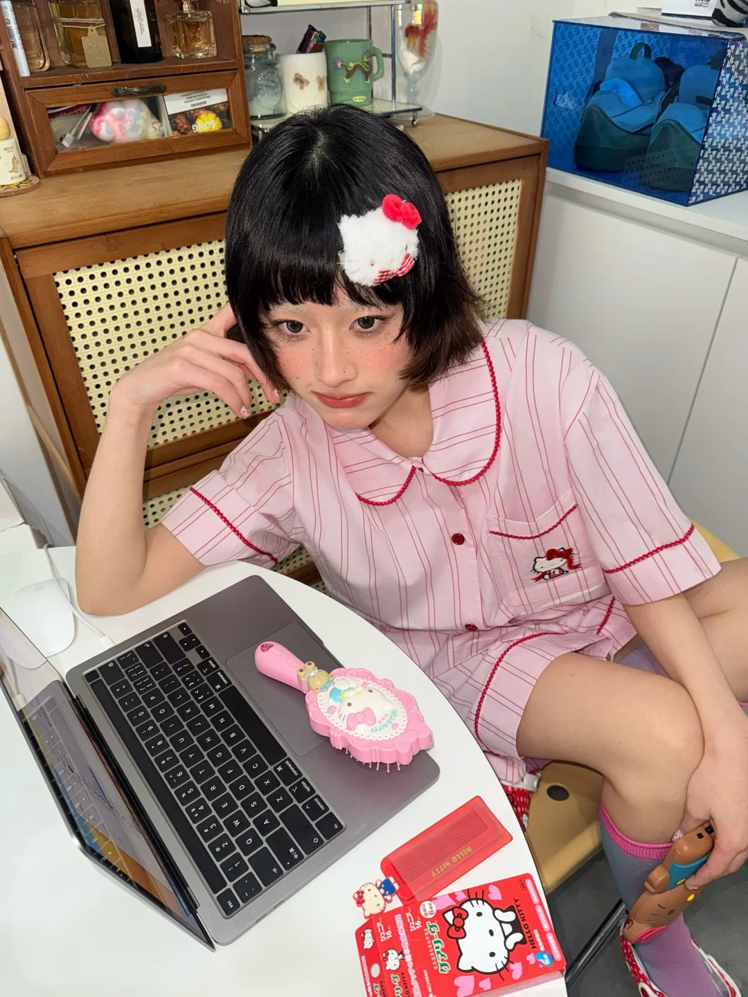 芬迪 Fendi 经典高奢皮具手袋托特包斜挎包女包 #A2D0847B 8