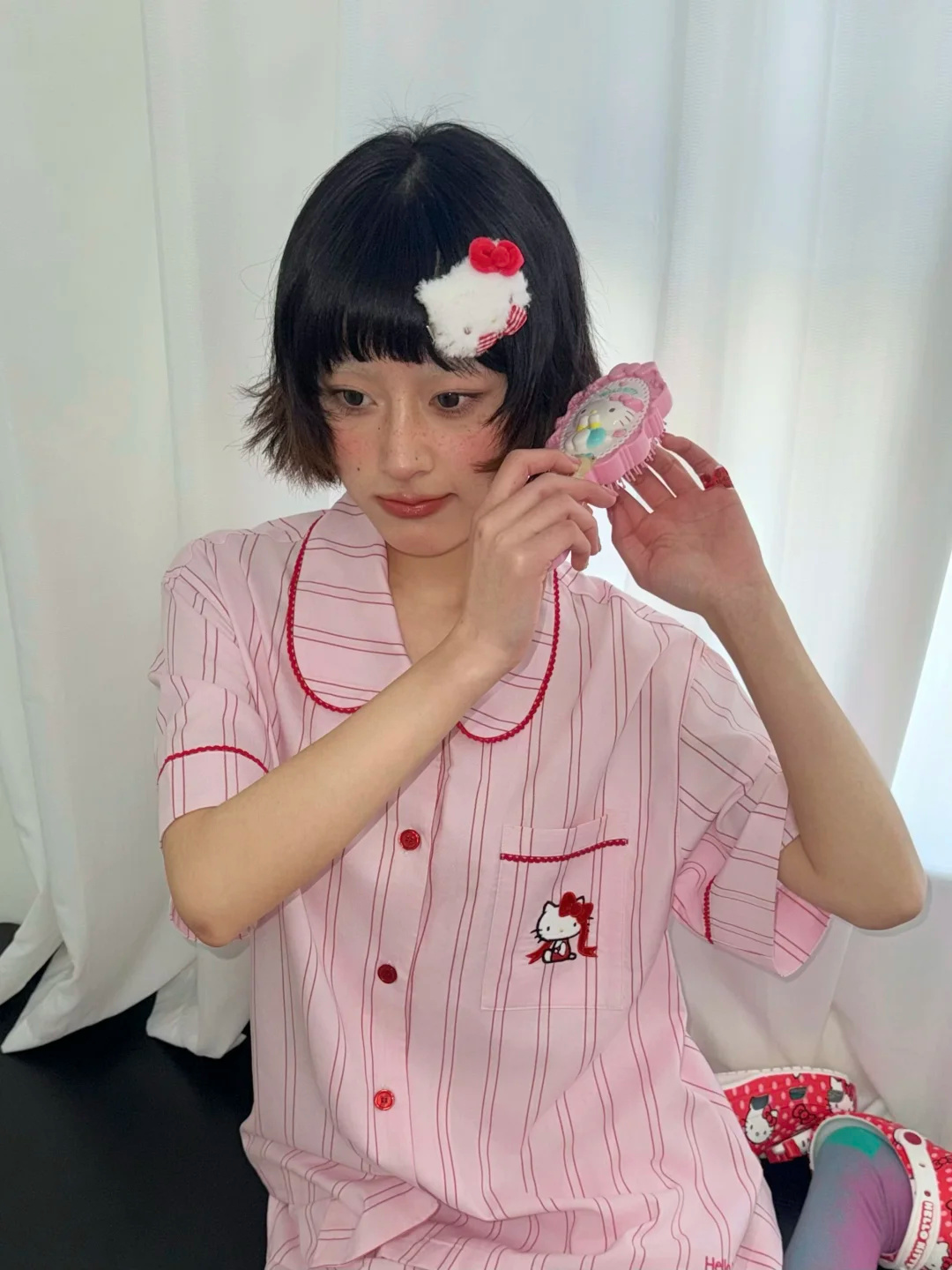 芬迪 Fendi 经典高奢皮具手袋托特包斜挎包女包 #A2D0847B 5