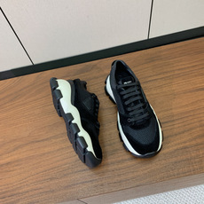 【Prad*】情侣款复古运动鞋。上脚非常舒适。鞋面牛反绒拼接定制网面。羊皮垫脚。定制橡胶大底。 码数:女 【Prad*】情侣款复古运动鞋。上脚非常舒适。鞋面牛反绒拼接定制网面。羊皮垫脚。定制橡胶大底。 码数:女