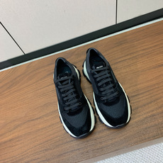 【Prad*】情侣款复古运动鞋。上脚非常舒适。鞋面牛反绒拼接定制网面。羊皮垫脚。定制橡胶大底。 码数:女 【Prad*】情侣款复古运动鞋。上脚非常舒适。鞋面牛反绒拼接定制网面。羊皮垫脚。定制橡胶大底。 码数:女