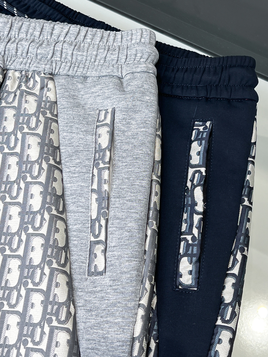 Dior Oblique Print Panel Shorts