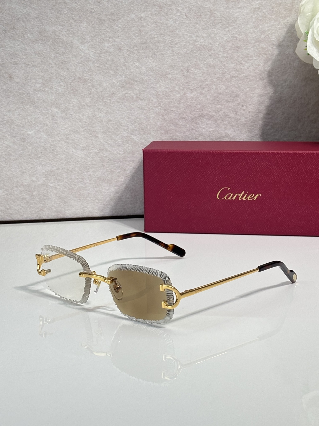 NO:897520,Cartie* MODELCT0092 SIZE:56□17 glasses, sunglasses, sunglasses, glasses, cartier19860909Cartie* MODELCT0092 SIZE:56□17 眼镜墨镜太阳镜,眼镜,cartier,glasses