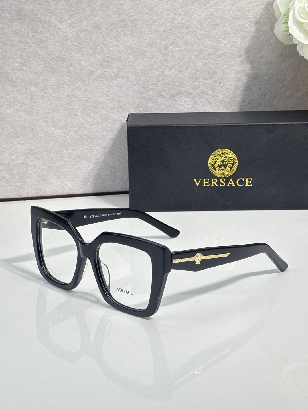 NO:948429,95 VERSAC* MODELVE4519 SIZE55 mouth 20- glasses sunglasses sunglasses, glasses,versace1986090995 VERSAC* MODELVE4519 SIZE55口20- 眼镜墨镜太阳镜,眼镜,versace,glasses