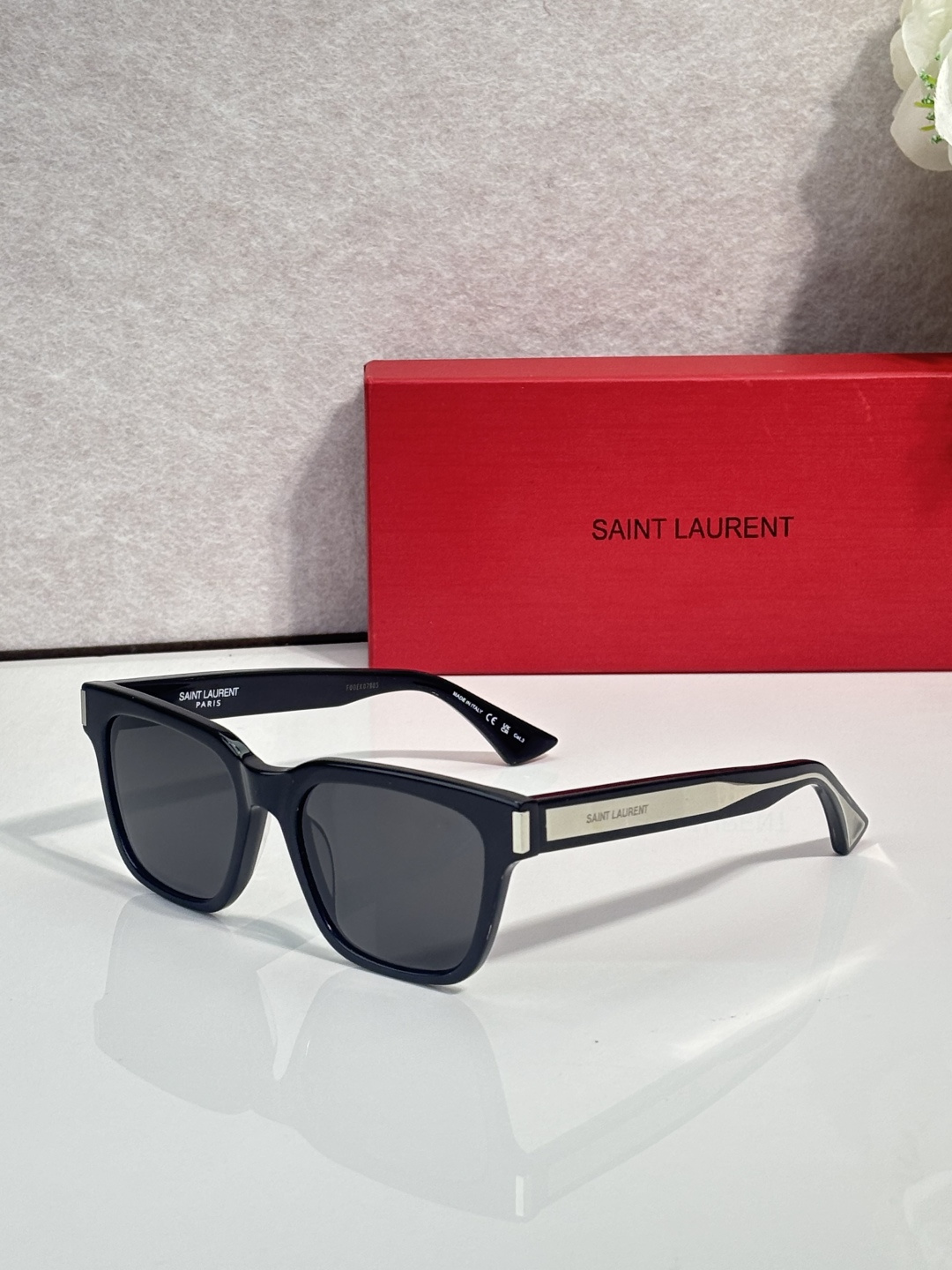 NO:948495,SAINT LAUREN* MODELSL/F SIZE53 mouth 19- glasses, sunglasses, sunglasses, glasses, saint laurent19860909SAINT LAUREN* MODELSL/F SIZE53口19- 眼镜墨镜太阳镜,眼镜,saint laurent,glasses