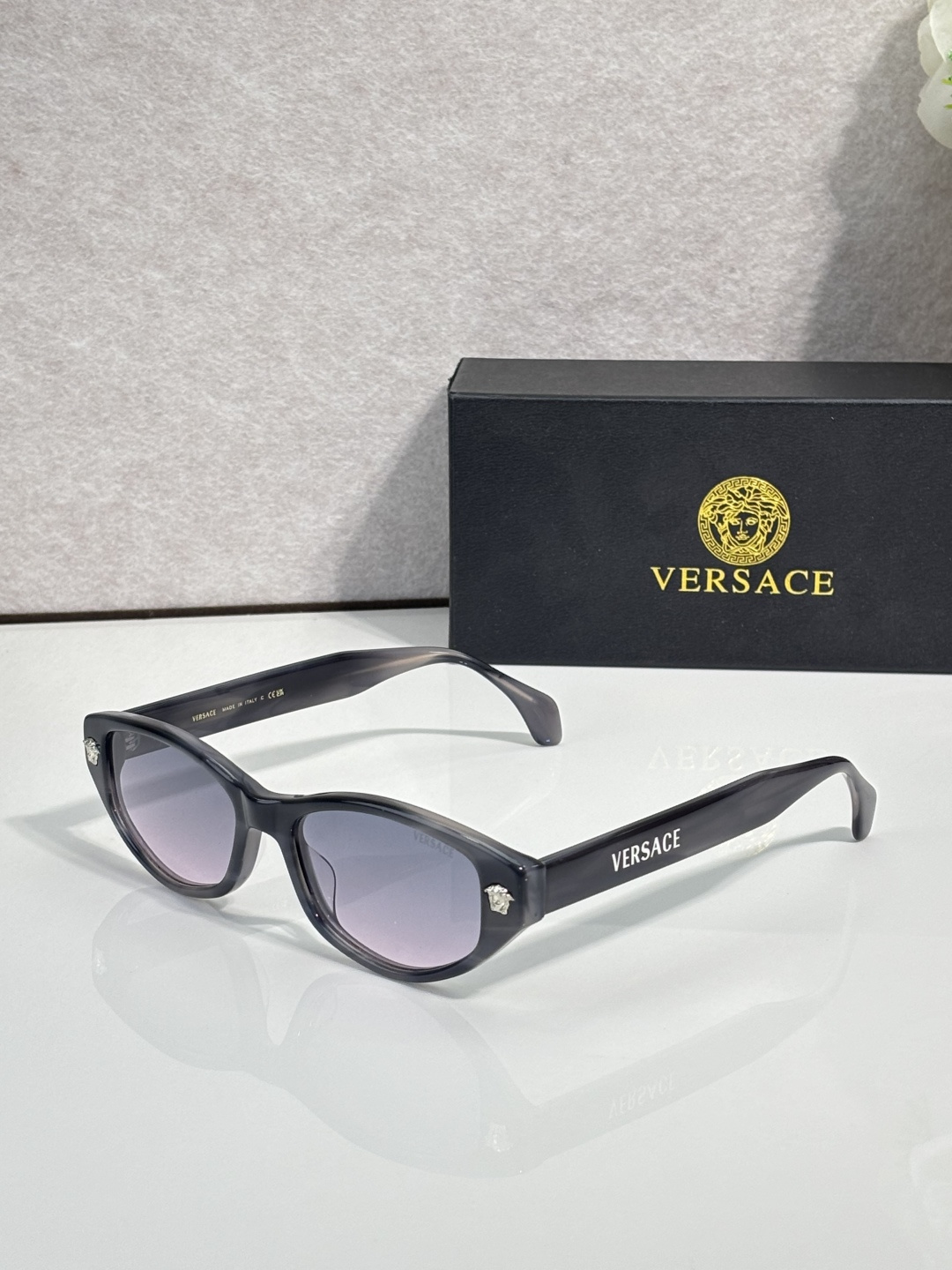NO:948293,VERSAC* MODELVE SIZE55 mouth 18-glasses sunglasses sunglasses,glasses,versace19860909VERSAC* MODELVE SIZE55口18- 眼镜墨镜太阳镜,眼镜,versace,glasses