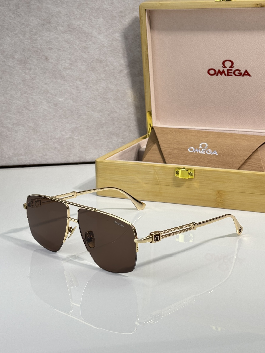 NO:948284,OMEG* ModelSS Size 61 Mouth 12- Titanium Glasses Sunglasses Sunglasses, Glasses19860909OMEG* ModelSS Size61口12- 钛眼镜墨镜太阳镜,眼镜,glasses