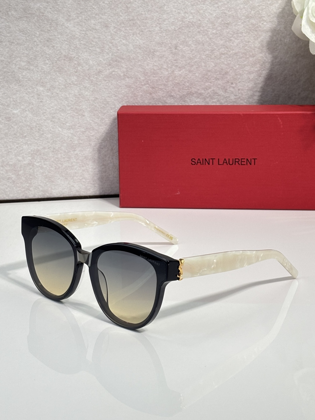 NO:950569,SAINT LAURN* MODEL:SL SIZE:54 mouth 20- glasses sunglasses sunglasses, glasses, saint laurent19860909SAINT LAURN* MODEL:SL SIZE:54口20- 眼镜墨镜太阳镜,眼镜,saint laurent,glasses