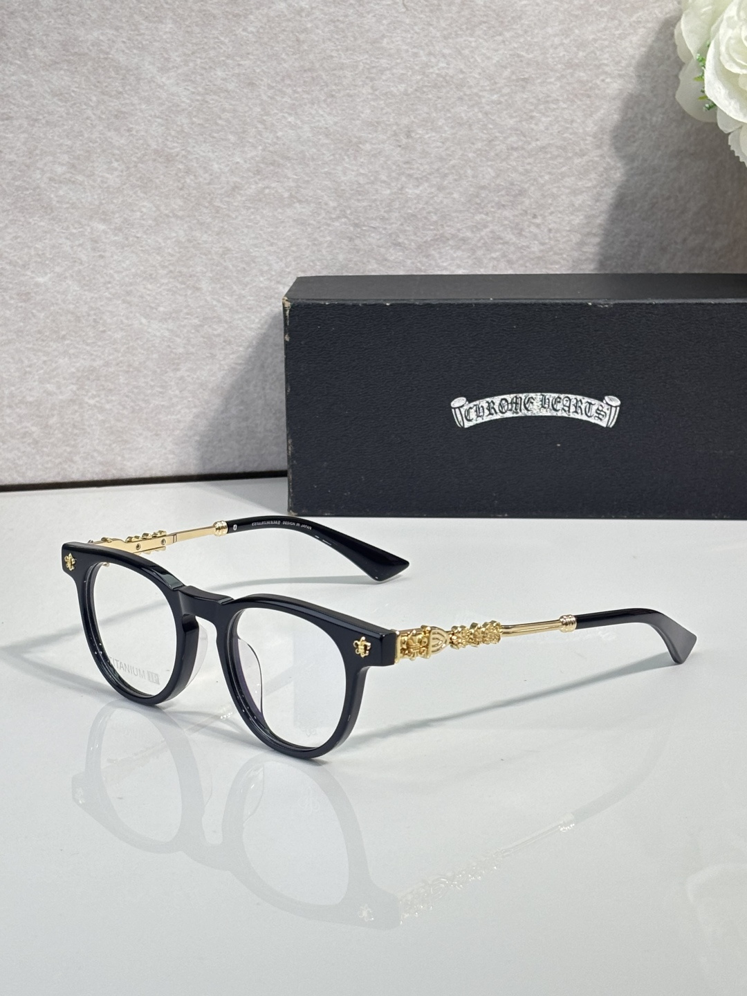 NO:952445,CHROME HEART* MODELCH8219 SIZE47 mouth 20- glasses, sunglasses, sunglasses, glasses, chrome hearts19860909CHROME HEART* MODELCH8219 SIZE47口20- 眼镜墨镜太阳镜,眼镜,chrome hearts,glasses