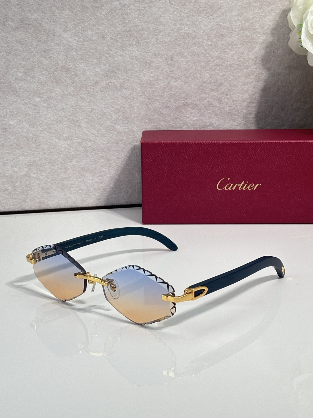NO:954235,Cartie* MODELCT7452S SIZE60 mouth 17- color changing glasses, sunglasses, glasses, cartier19860909Cartie* MODELCT7452S SIZE60口17- 变色眼镜墨镜太阳镜,眼镜,cartier,glasses