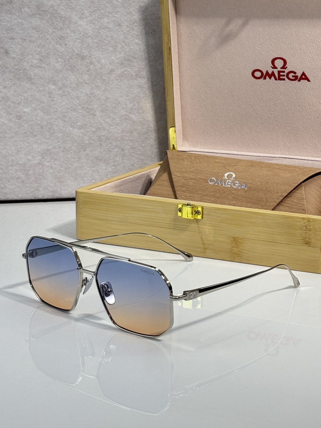 NO:954129,OMEG* ModelSS1322 Size58 Mouth 14-147 Titanium Glasses Sunglasses Sunglasses, Glasses19860909OMEG* ModelSS1322 Size58口14-147 钛眼镜墨镜太阳镜,眼镜,glasses