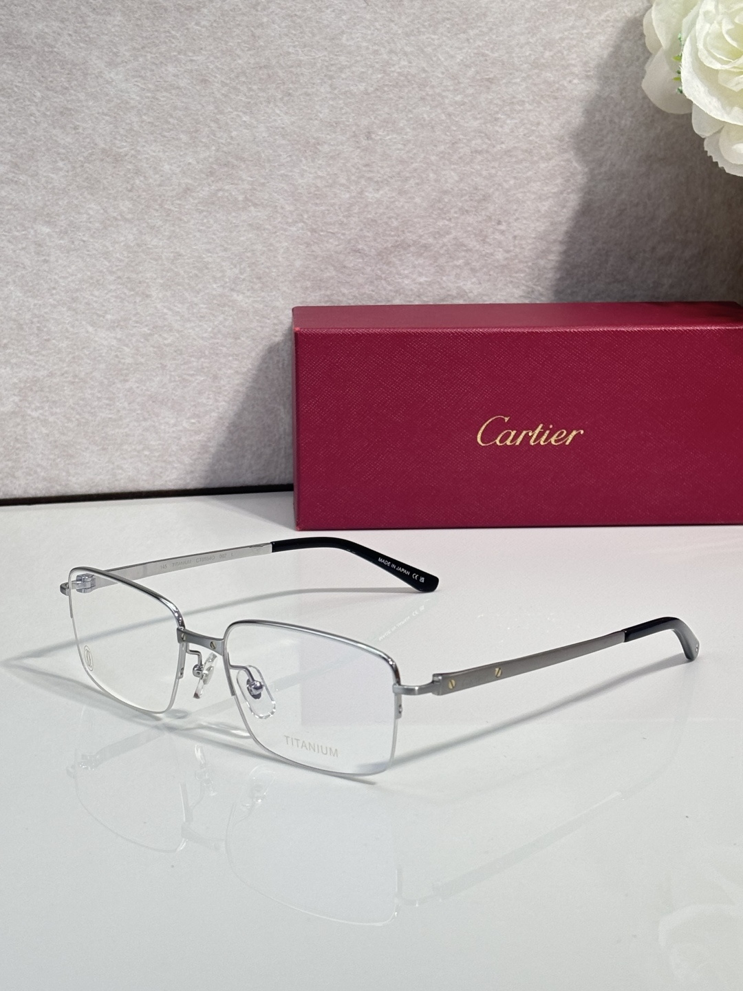 NO:954016,Cartie* MODELCT0554O SIZE56□18 titanium glasses sunglasses, glasses, cartier19860909Cartie* MODELCT0554O SIZE56□18  钛眼镜墨镜太阳镜,眼镜,cartier,glasses
