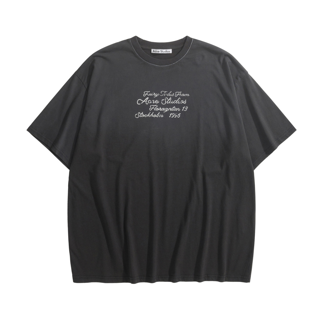 Футболка мужская Acne Studios с принтом