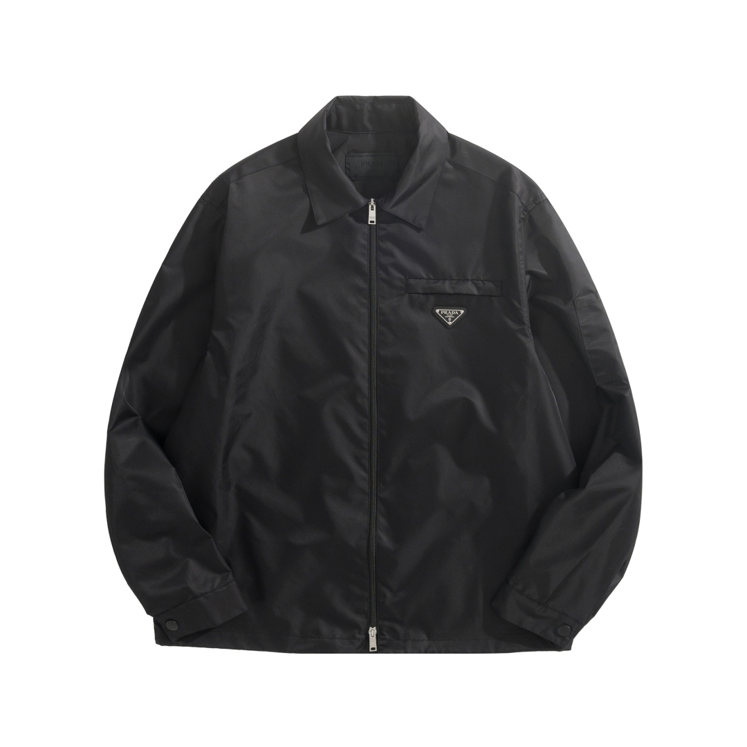 Лёгкая куртка-ветровка PRADA YB19300