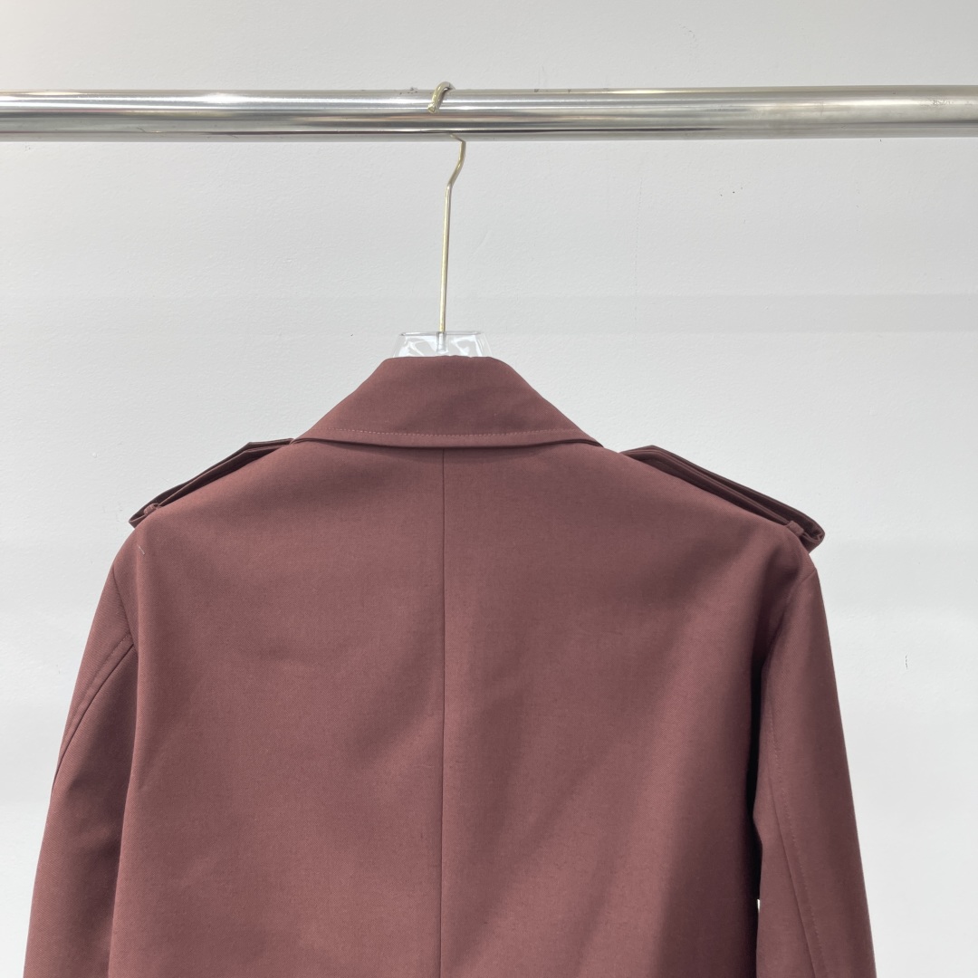 Elegant Women's Burgundy Coat and Pleated Skirt Set - Available in S-XL 8 cmp i1755494958811 9005 0 6