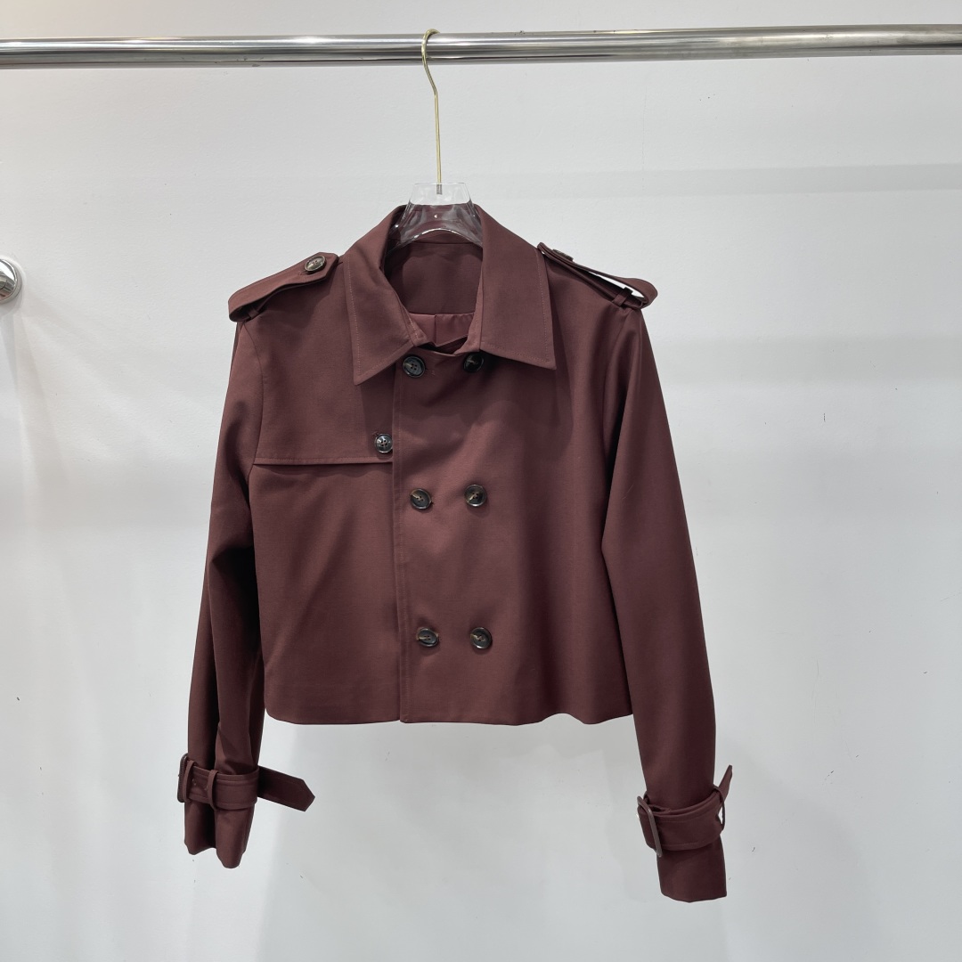 Elegant Women's Burgundy Coat and Pleated Skirt Set - Available in S-XL 3 cmp i1755494960730 4985 0 1