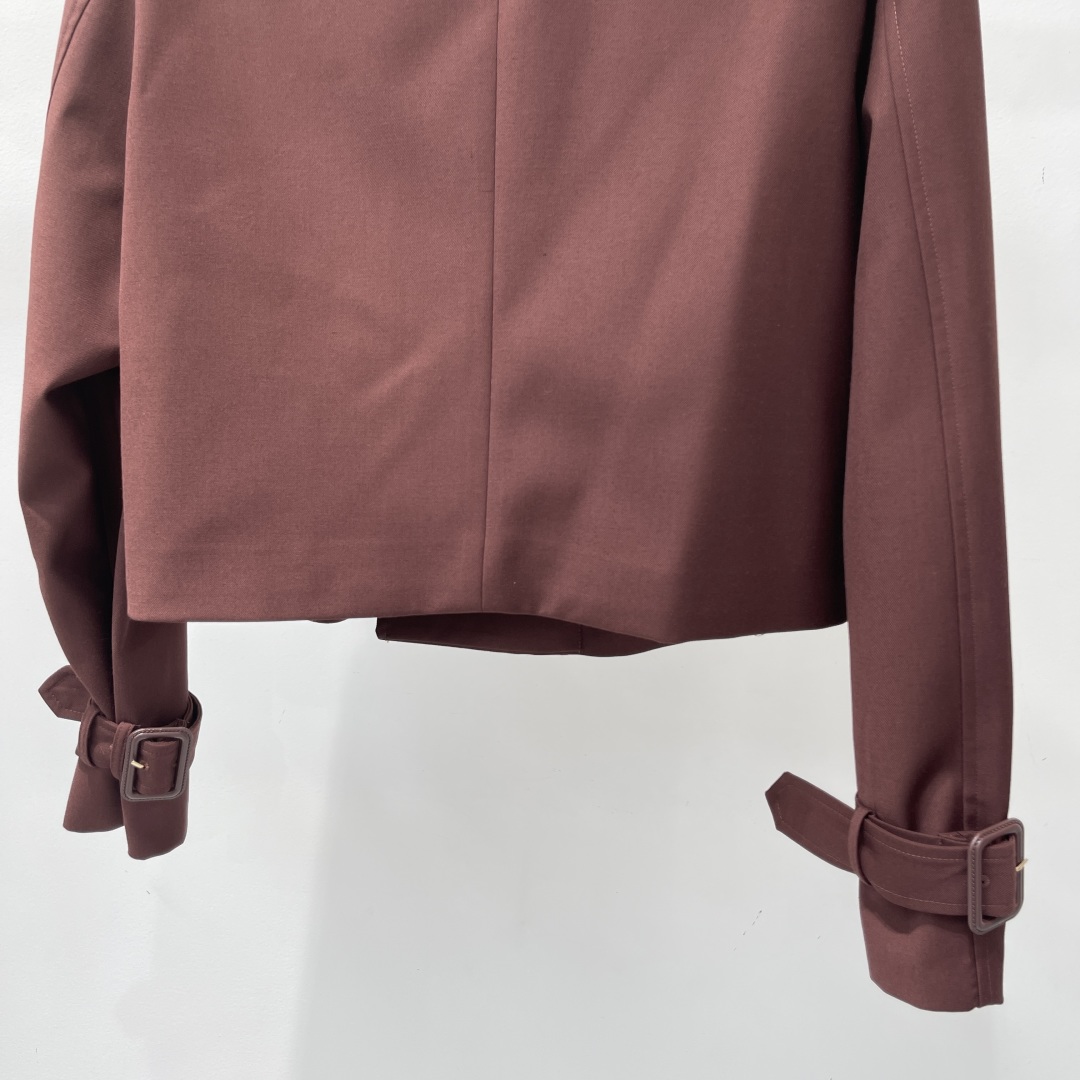 Elegant Women's Burgundy Coat and Pleated Skirt Set - Available in S-XL 9 cmp i1755494960731 2789 0 7