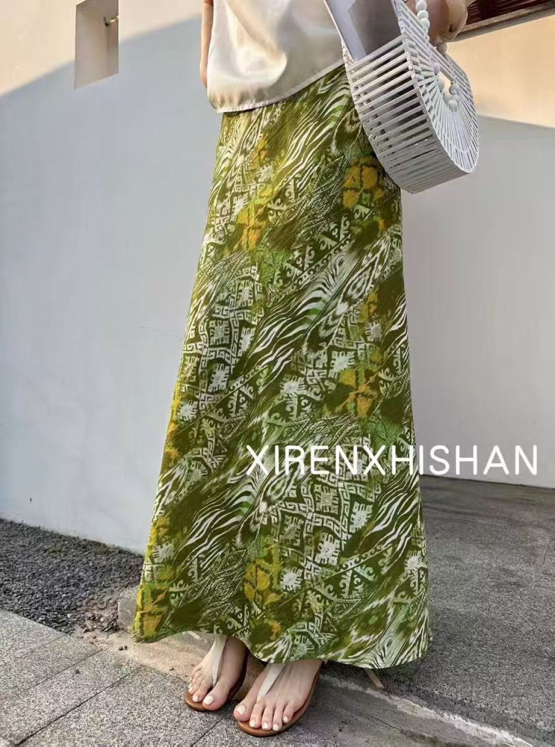 P483 SUPPORT FOR EXCHANGE, HIGH-QUALITY WOMEN’S DRESS, PACKAGED MAX. SM, L XL, 4-COLOUR 5 YARDS - 图片 7