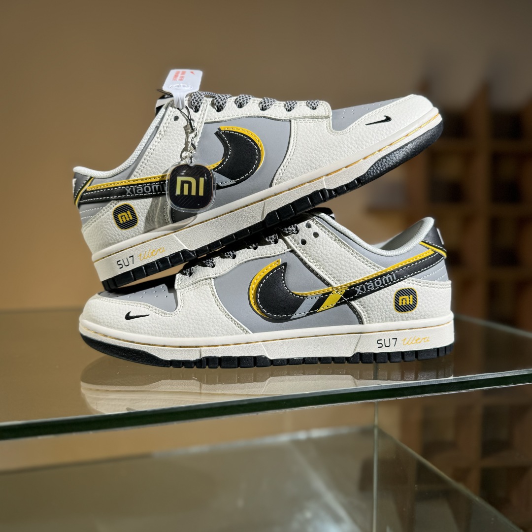 
XC版 Nike SB Dunk Low 小米联名 Su7 Ultru 周年高端定制 低帮休闲板鞋
