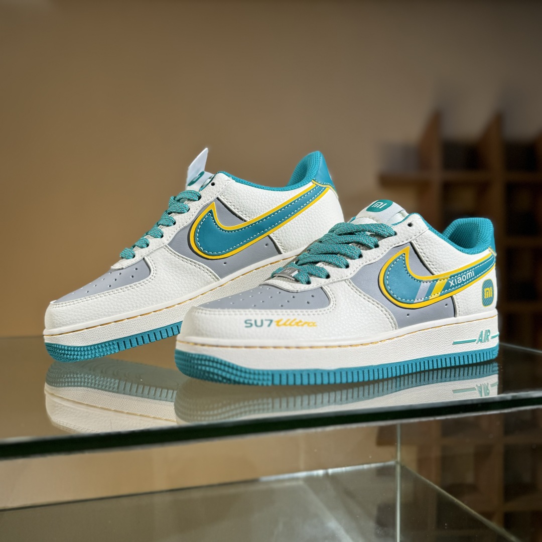 Nike Air Force 1 '07 Low 小米联名 海湾蓝 空军一号低帮休闲板鞋 SS1168-208