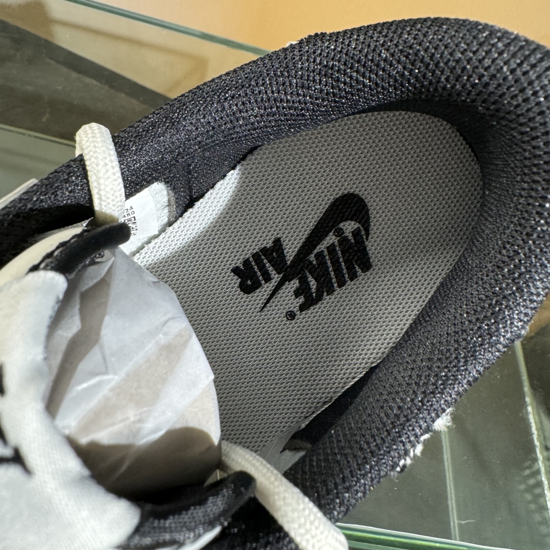 Travis Scott x Fragment Design x Air Jordan 1 Low OG SP AJ1 LV联名 黑印花抽绳 低帮文化休闲板鞋 YX5066-325