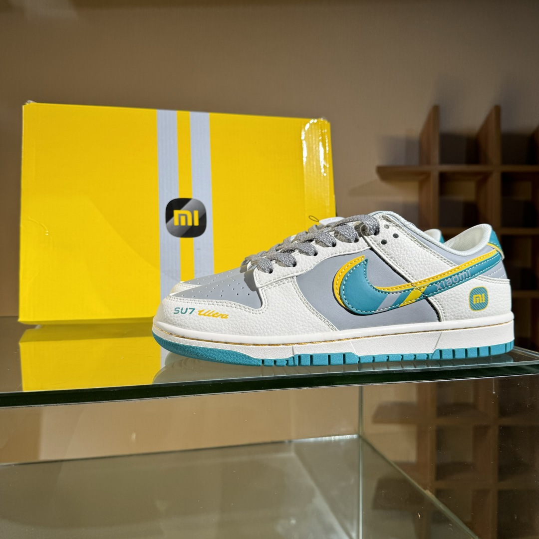 Nike SB Dunk Low 小米联名 海湾蓝 周年高端定制 低帮休闲板鞋 SS1168-207