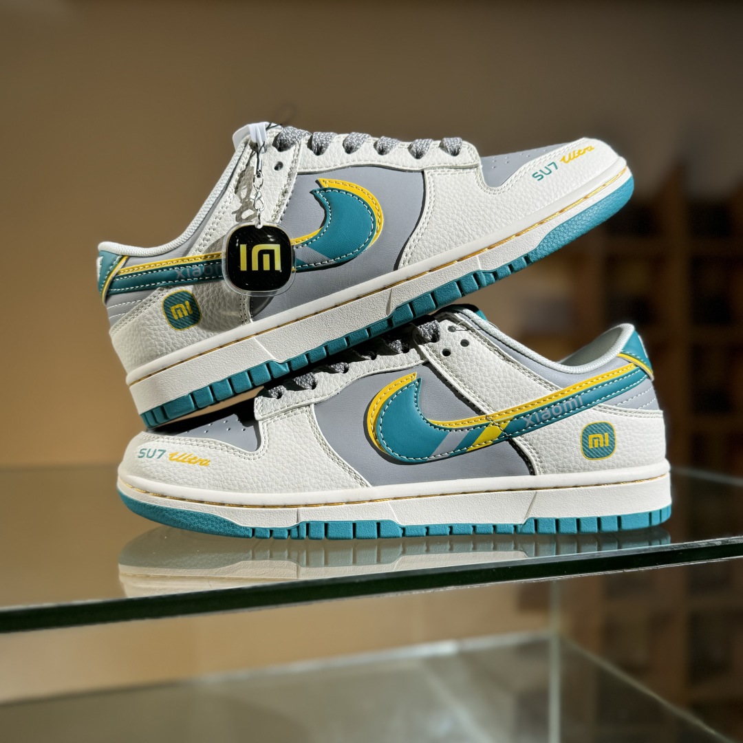 Nike SB Dunk Low 小米联名 海湾蓝 周年高端定制 低帮休闲板鞋 SS1168-207