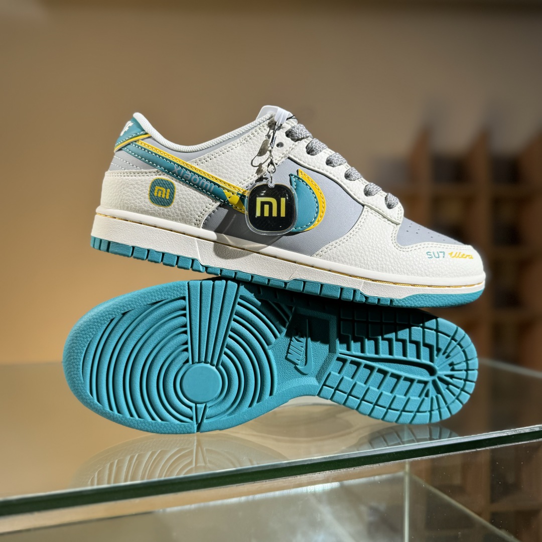 Nike SB Dunk Low 小米联名 海湾蓝 周年高端定制 低帮休闲板鞋 SS1168-207