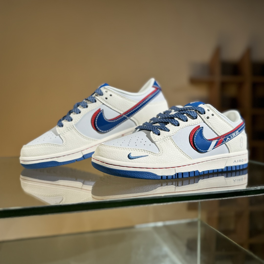 Nike SB Dunk Low 问界M9蓝彩勾 低帮休闲板鞋 FC1688-235