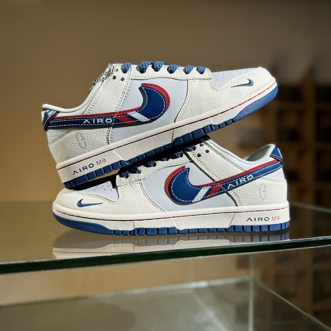 Nike SB Dunk Low 问界M9蓝彩勾 低帮休闲板鞋 FC1688-235