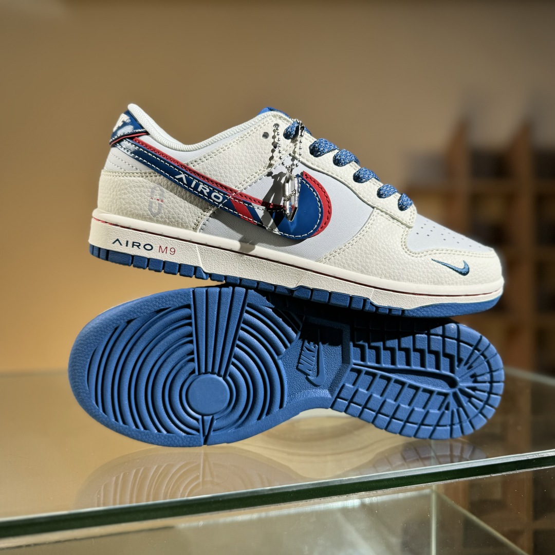 Nike SB Dunk Low 问界M9蓝彩勾 低帮休闲板鞋 FC1688-235