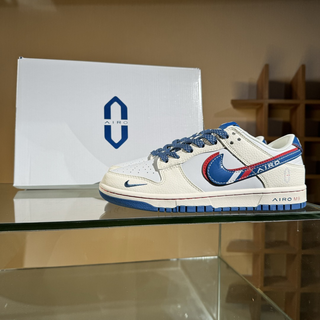 Nike SB Dunk Low 问界M9蓝彩勾 低帮休闲板鞋 FC1688-235