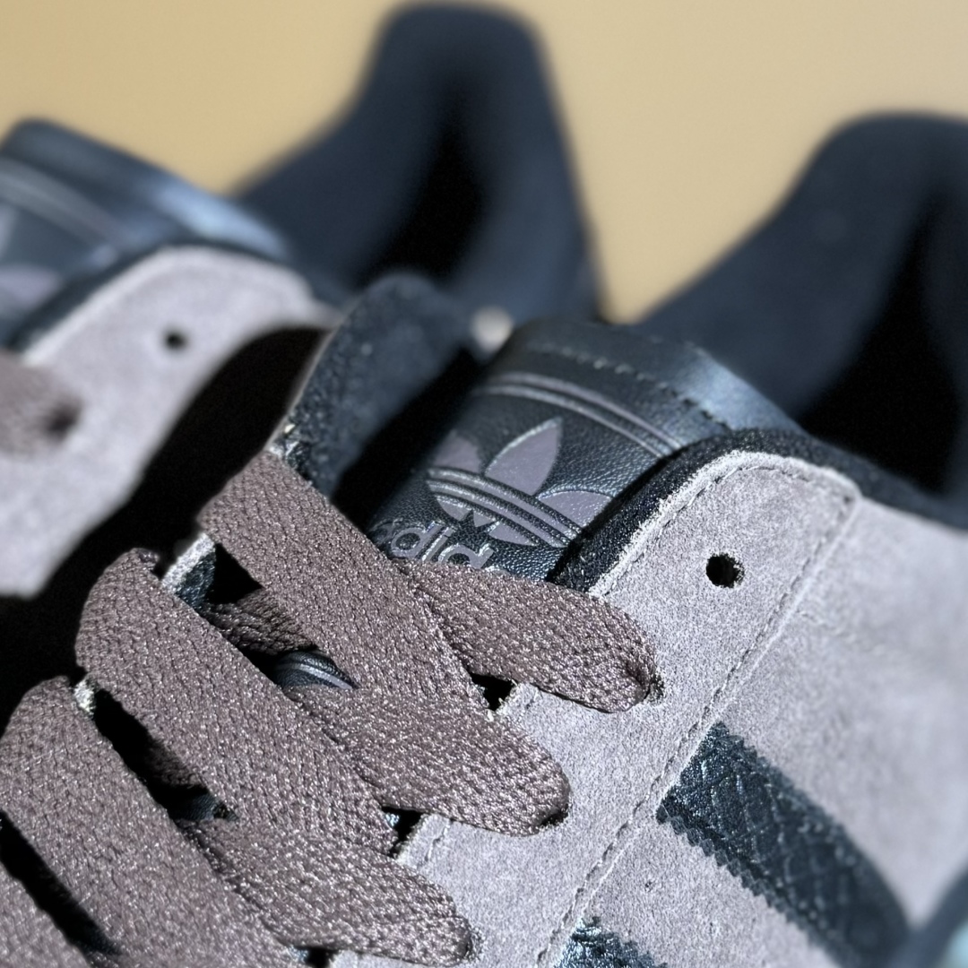 NEIGHBORHOOD x adidas originals SUPERSTAR 联名贝壳头 时尚复古 耐磨轻便 低帮板鞋 JH7696