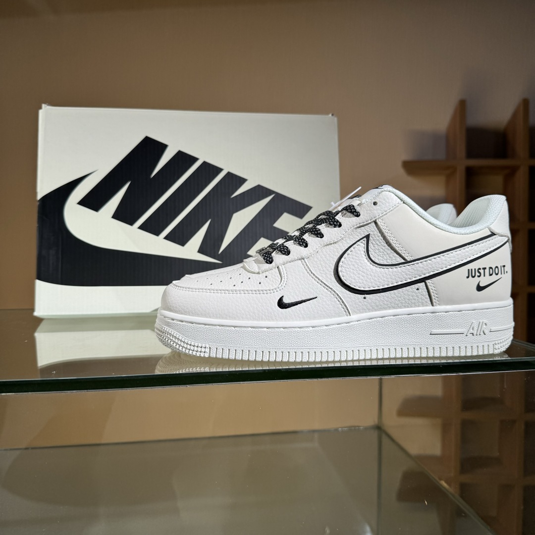 Nike Air Force 1 Low 07 x Just Do It 白黑小勾 CS5288-012