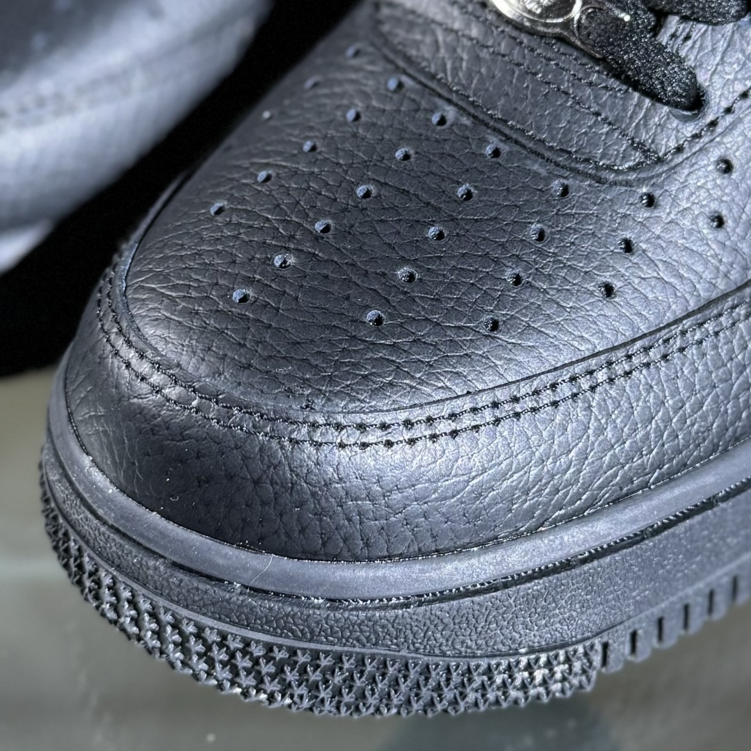 Black COMME des GARCONS x Nike Air Force 1 LOW 黑色 IB9949-001