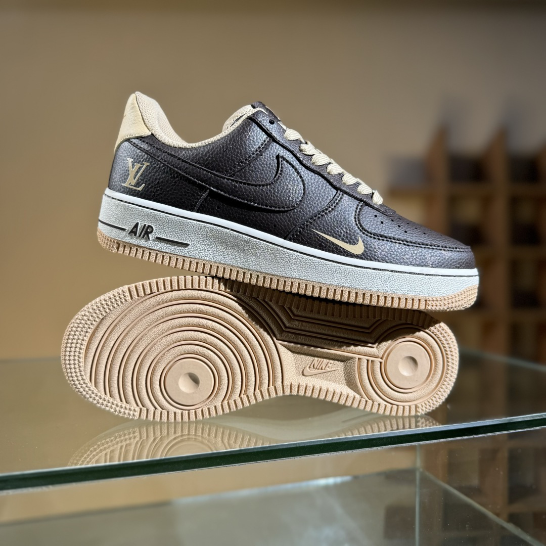 Nike Air Force 1'07 Low LV联名 咖啡粽 空军一号低帮休闲板鞋 LW9279-007