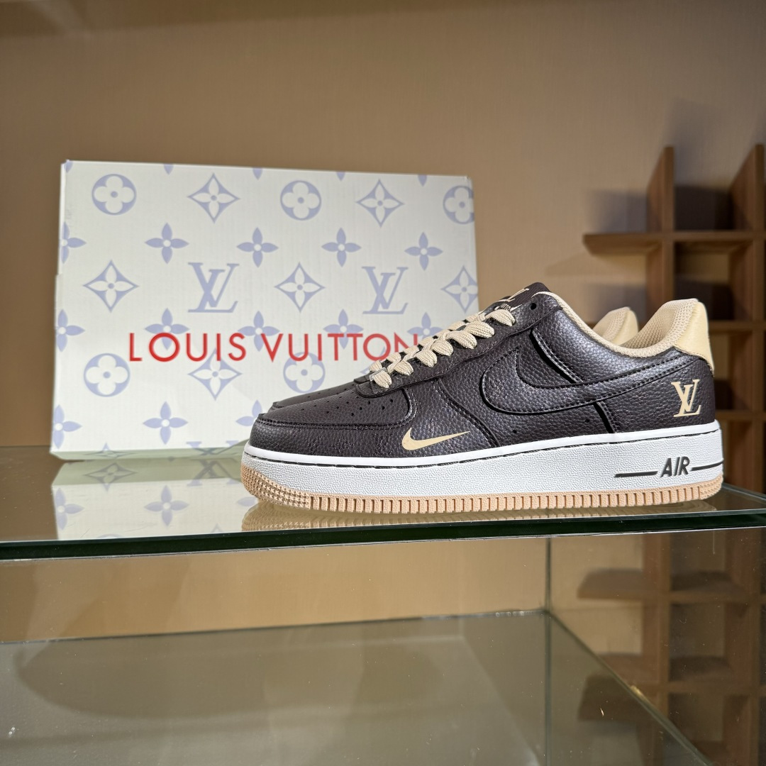 Nike Air Force 1'07 Low LV联名 咖啡粽 空军一号低帮休闲板鞋 LW9279-007