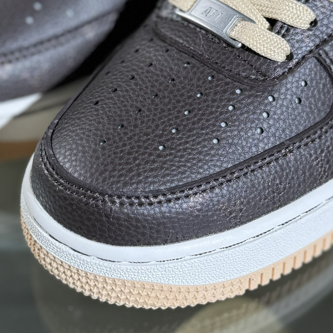 Nike Air Force 1'07 Low LV联名 咖啡粽 空军一号低帮休闲板鞋 LW9279-007