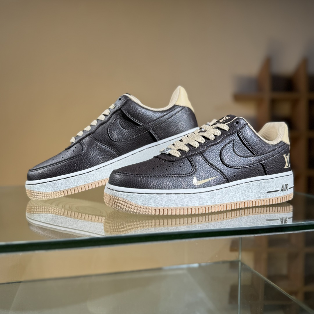 Nike Air Force 1'07 Low LV联名 咖啡粽 空军一号低帮休闲板鞋 LW9279-007