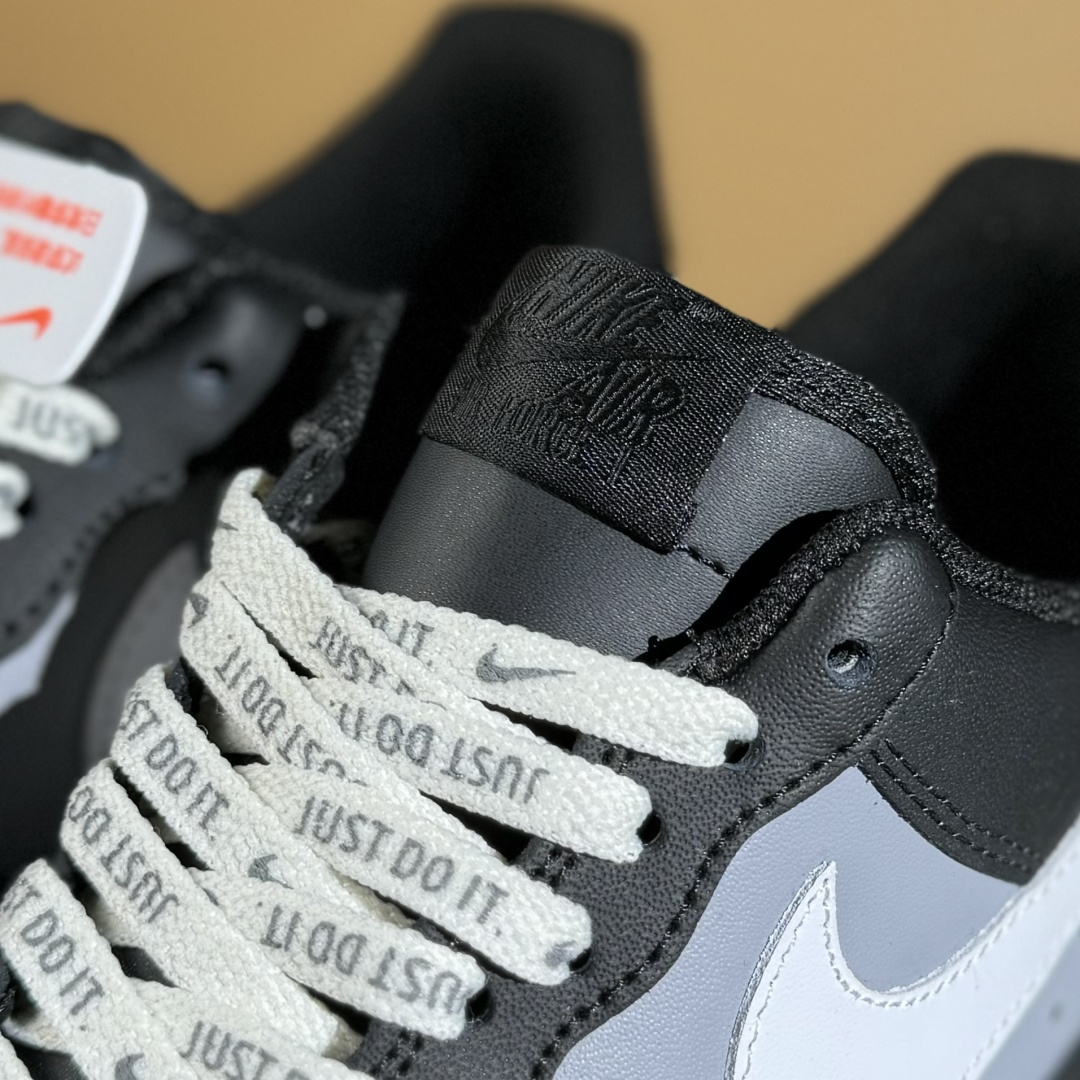 Nike Air Force 1'07 Low 黑银克特 空军一号低帮休闲板鞋 ZH0316-085 Nike Air Force 1'07 Low 黑银克特 空军一号低帮休闲板鞋 ZH0316-085