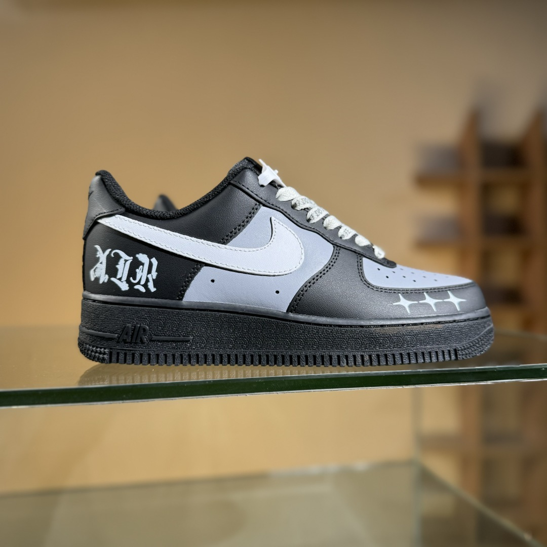 Nike Air Force 1’07 Low 黑银克特 空军一号低帮休闲板鞋 ZH0316-085 Nike Air Force 1’07 Low 黑银克特 空军一号低帮休闲板鞋 ZH0316-085