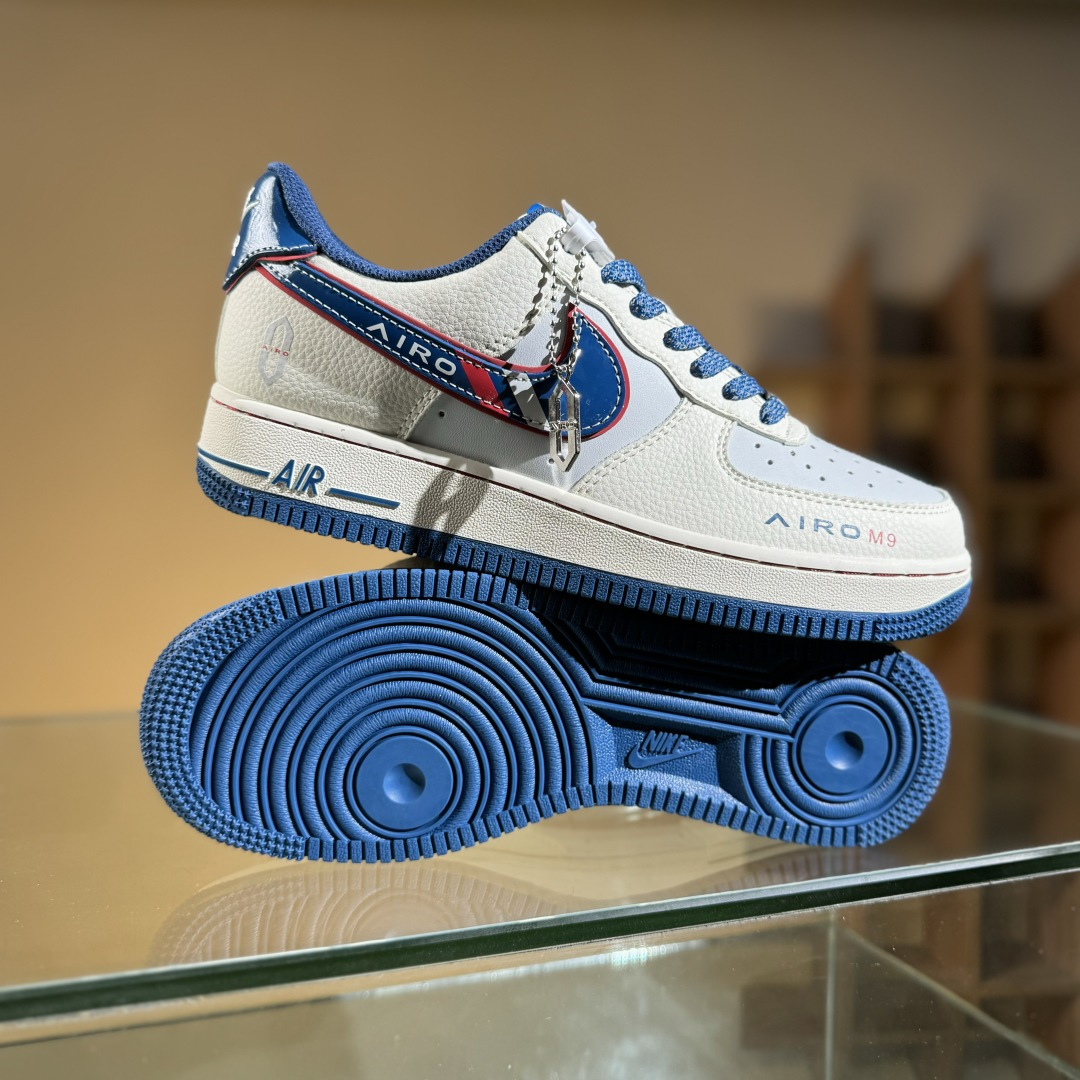 Nike Air Force 1'07 Low 问界联名 蓝M9 空军一号低帮休闲板鞋 XS1958-611