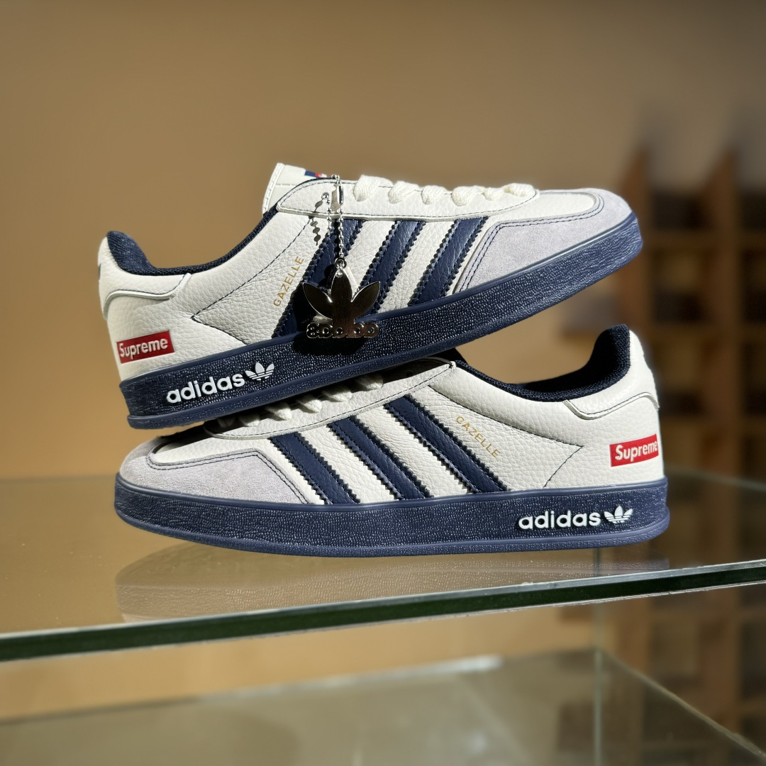 adidas Originals Gazelle INdoor x Louis Vuitton 三叶草休闲防滑耐磨低帮板鞋 DM1234-003 adidas Originals Gazelle INdoor x Louis Vuitton 三叶草休闲防滑耐磨低帮板鞋 DM1234-003