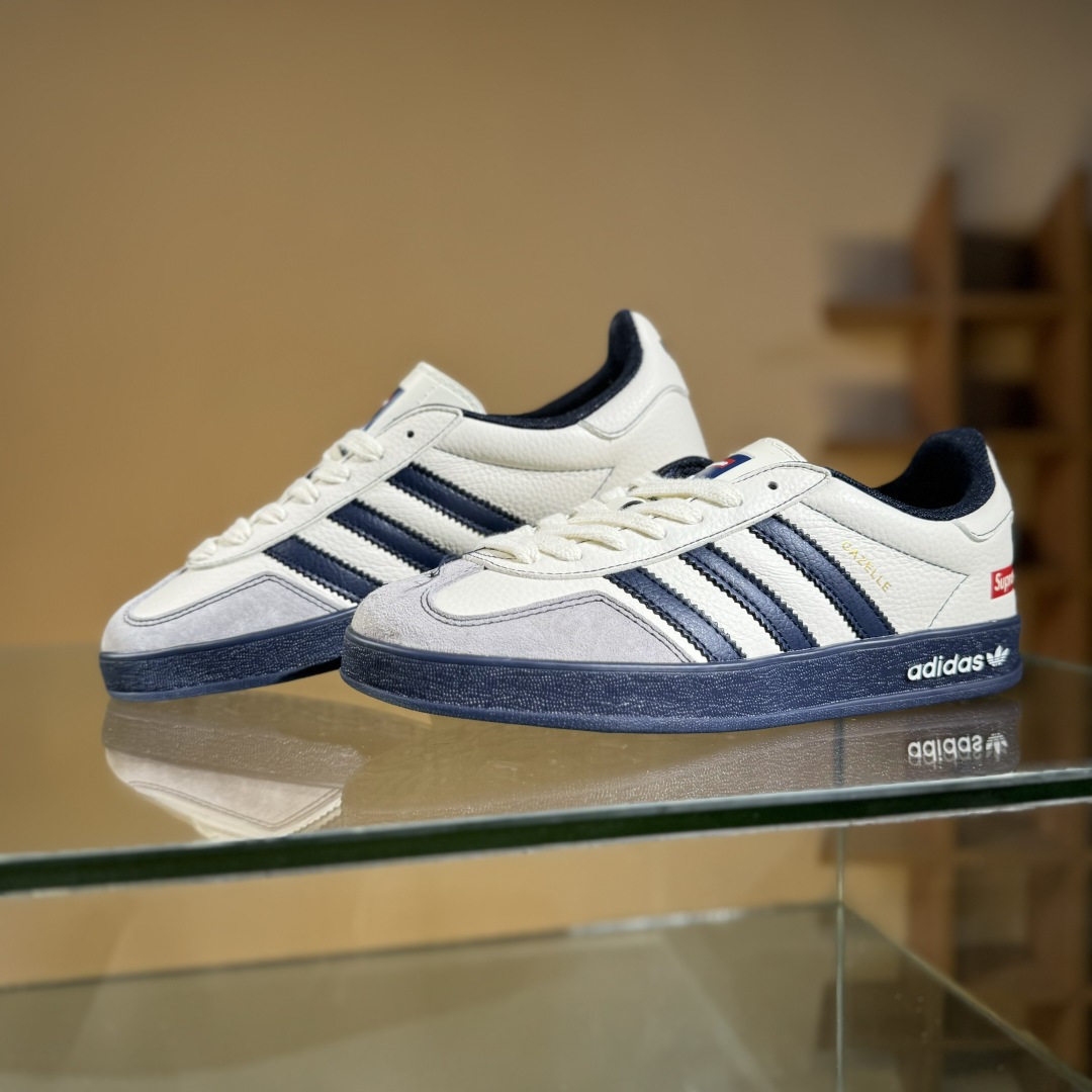 adidas Originals Gazelle INdoor x Louis Vuitton 三叶草休闲防滑耐磨低帮板鞋 DM1234-003 adidas Originals Gazelle INdoor x Louis Vuitton 三叶草休闲防滑耐磨低帮板鞋 DM1234-003
